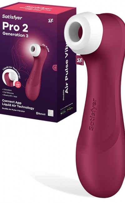 Satisfyer Pro 2 Gen 3 with App 6.25" Clitoral Stimulator with Liquid Air Tech & Vibration