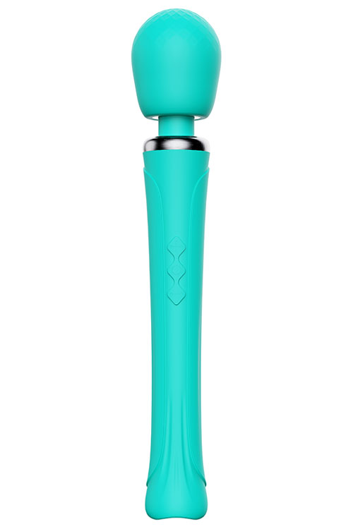Wild Secrets Glow 13.8" Deluxe Vibrating Wand Massager