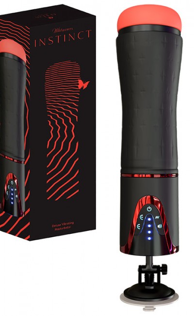Wild Secrets Instinct 11" Deluxe Masturbator with Vibration & Suction