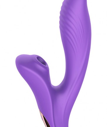 Wild Secrets Enchant 8" Rabbit Vibrator with Clitoral Suction