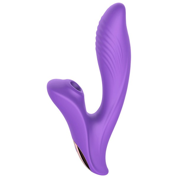 Wild Secrets Enchant 8" Rabbit Vibrator with Clitoral Suction