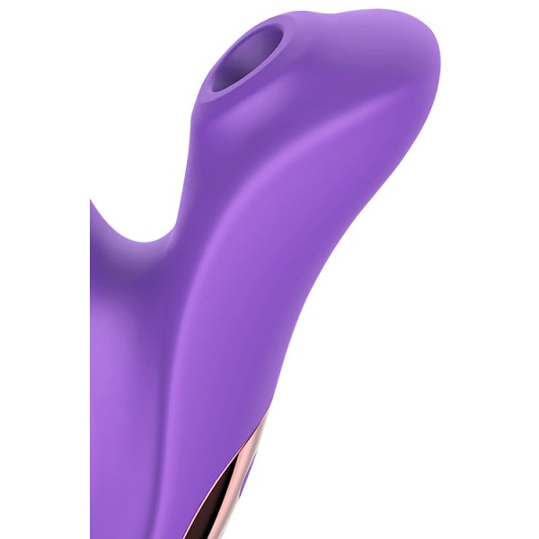 Wild Secrets Enchant 8" Rabbit Vibrator with Clitoral Suction
