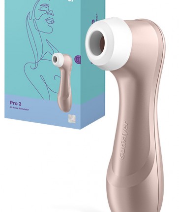 Satisfyer Pro 2 Gen 2 6.25" Clitoral Stimulator with Air Pulse Tech