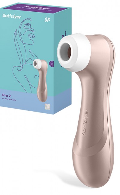 Satisfyer Pro 2 Gen 2 6.25" Clitoral Stimulator with Air Pulse Tech