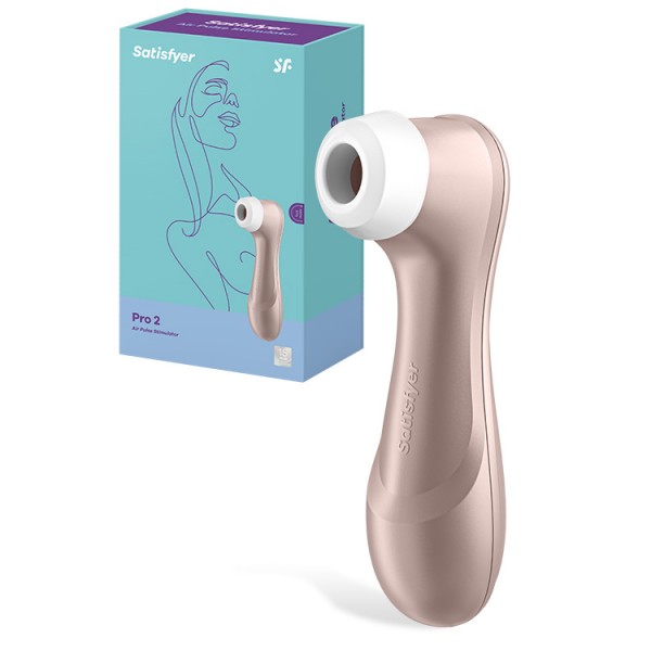 Satisfyer Pro 2 Gen 2 6.25" Clitoral Stimulator with Air Pulse Tech